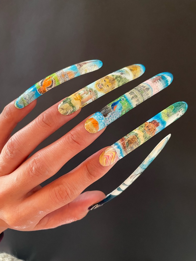 東京ネイルエキスポ2025コンペ作品提出完了！