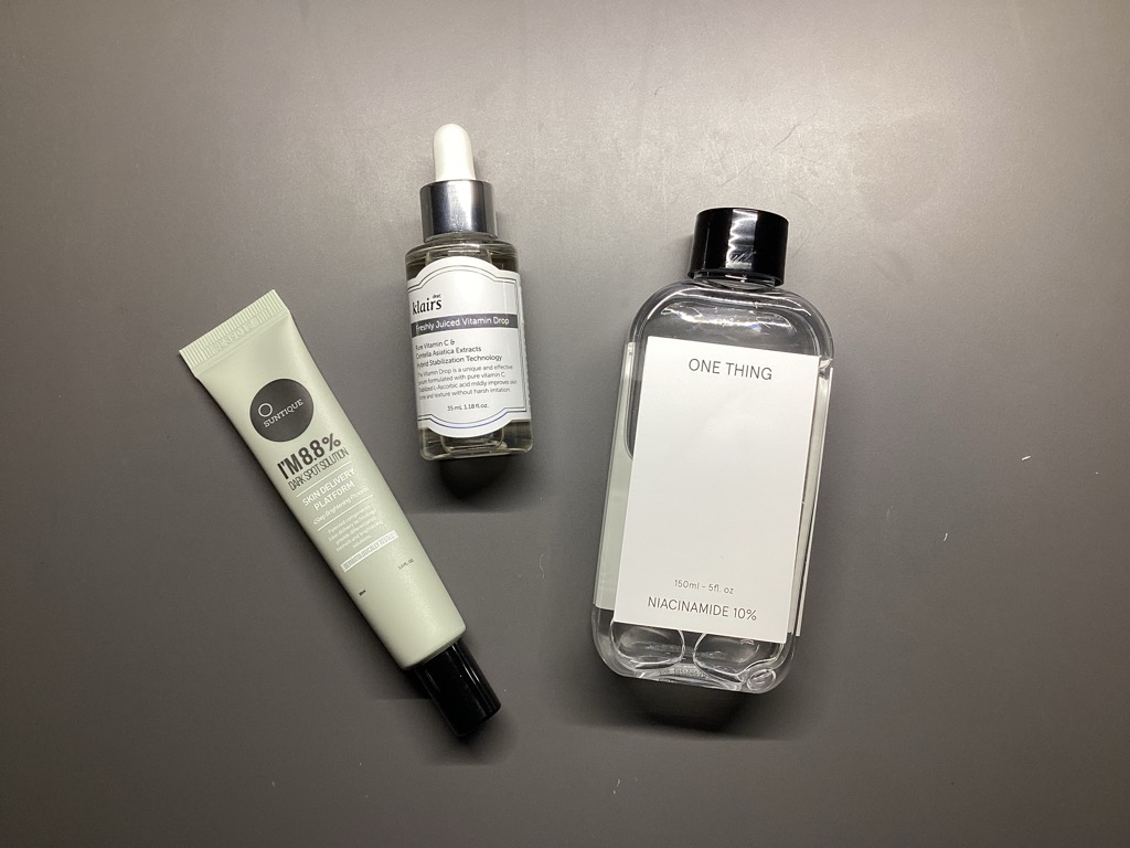 シミを消したい。